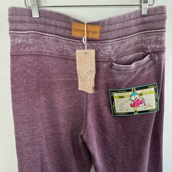 NWT The Pissed Off Golfers Joggers Purple Patches Sweat Pants Men's Size Medium - Picture 10 of 13